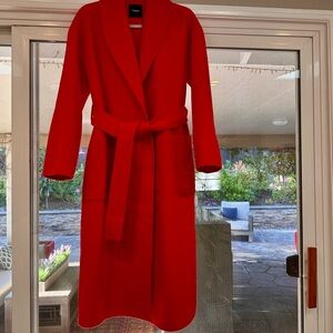 Theory Wool Trench Coat